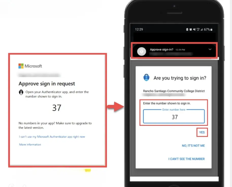 sign in using Multi-Factor Authenticatio 